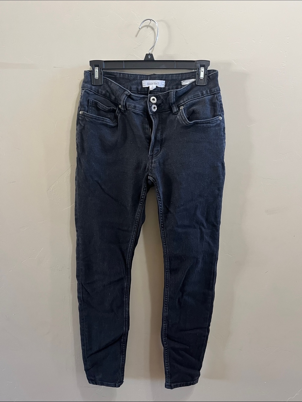 Ellen Tracy Black Skinny Jeans